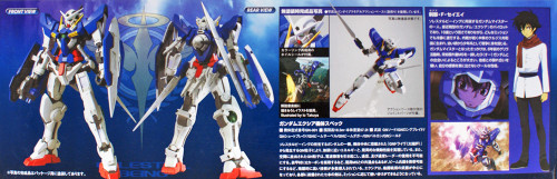 Bandai GUNDAM OO 522276 GN-001 GUNDAM EXIA 1/100 Scale Kit