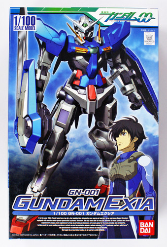 Bandai GUNDAM OO 522276 GN-001 GUNDAM EXIA 1/100 Scale Kit