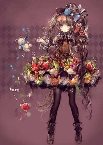 Epoch Jigsaw Puzzle 03-028 Fantastic Art Onineko Sweets Tart (108 Pieces)