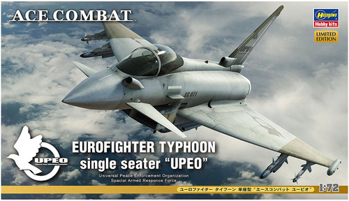 Hasegawa SP355 Ace Combat Eurofighter Typhoon Single Seater "Upeo" 1/72 scale kit