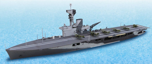Aoshima Waterline 51030 British Aircraft Carrier HMS HERMES 1/700 scale kit