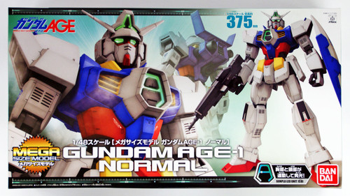 Bandai GUNDAM MEGA Size Model GUNDAM AGE-1 NORMAL 1/48 scale kit 710635