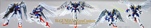 Bandai PG 776590 GUNDAM W-GUNDAM Zero Custom 1/60 scale kit
