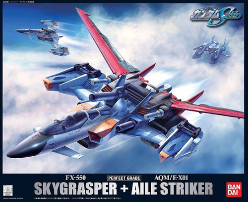 Bandai PG 341013 GUNDAM SKYGRASPER + AILE STRIKER 1/60 scale kit
