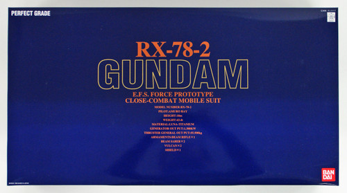 Bandai PG 606255 GUNDAM RX-78-2 GUNDAM 1/60 scale kit