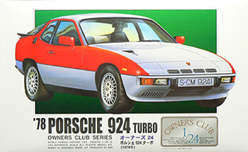 Arii Owners Club 1/24 24 1978 Porsche 924 Turbo 1/24 Scale Kit (Microace)