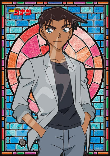 Ensky Art Crystal Jigsaw Puzzle 208-AC41 Harley Hartwell Heiji Hattori Case Closed (Detective Conan) (208 Pieces)