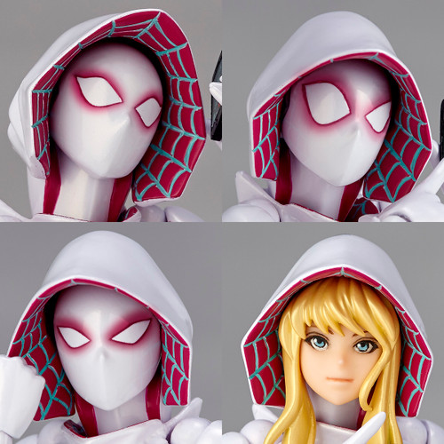 Kaiyodo Amazing Yamaguchi 004 Marvel Comic Spider-Gwen Revoltech Figure