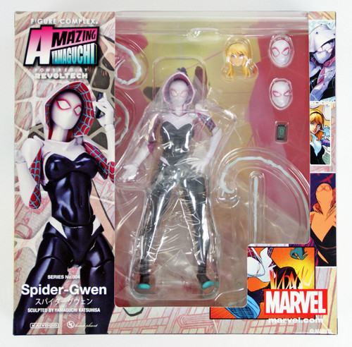 Kaiyodo Amazing Yamaguchi 004 Marvel Comic Spider-Gwen Revoltech Figure