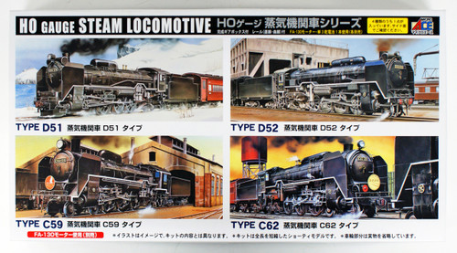 Arii 715017 HO Gauge Steam Locomotive Type D51 1/80 Scale Kit (Microace)