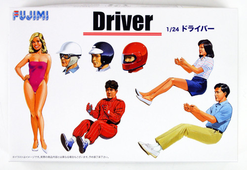Fujimi GT04 114910 Garage & Tool Series Drivers 1/24 scale kit