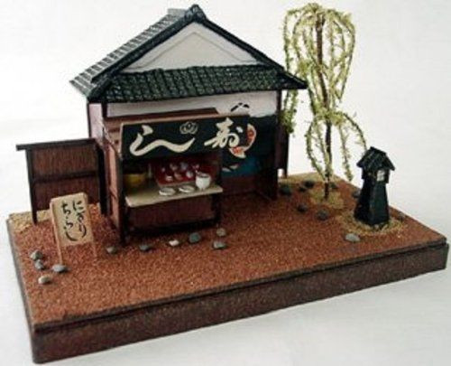 Arii 812051 Japanese Sushi Stall 1/60 Scale Kit (Microace)