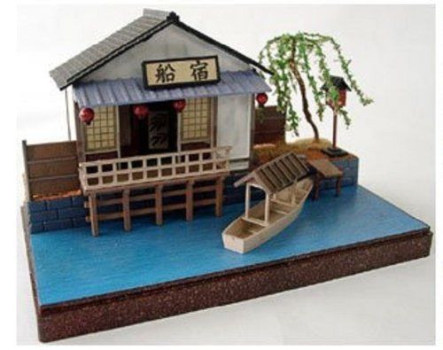 Arii 812082 Japanese Funayado 1/60 Scale Kit (Microace)