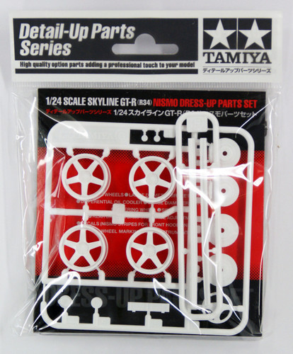 Tamiya 12608 Skyline GT-R (R34) NISMO Dress-Up Parts Set 1/24 Scale Kit