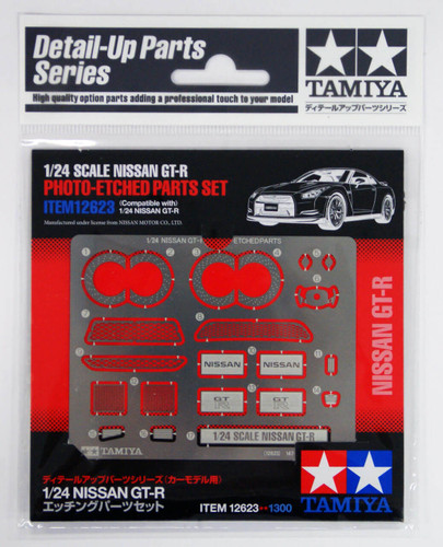 Tamiya 12623 Nissan GT-R Photo-Etched Parts Set 1/24 Scale Kit