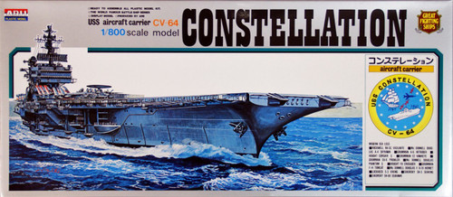 Arii-07 618073 USS Aircraft Carrier Constellation CVA-64 1/800 Scale (Microace)