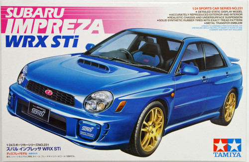Tamiya 24231 Subaru Impreza WRX STi 1/24 Scale Kit
