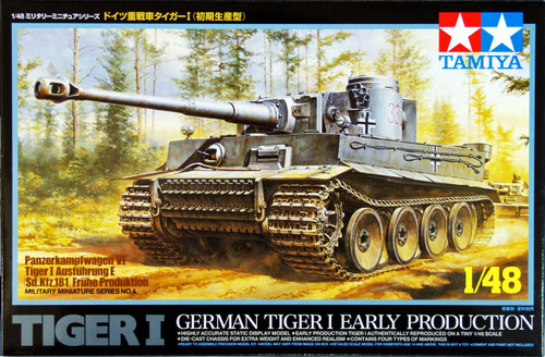 Tamiya 32504 German Tiger I Early Production 1/48 Scale Kit