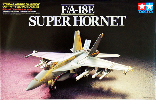 Tamiya 60746 F/A-18E Super Hornet 1/72 Scale Kit