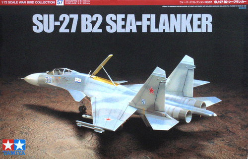 Tamiya 60757 SU-27 B2 SEA-FLANKER 1/72 Scale Kit