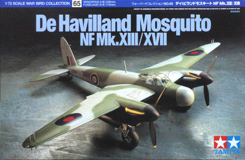 Tamiya 60765 De Havilland Mosquito NF Mk XIII/XVII 1/72 Kit