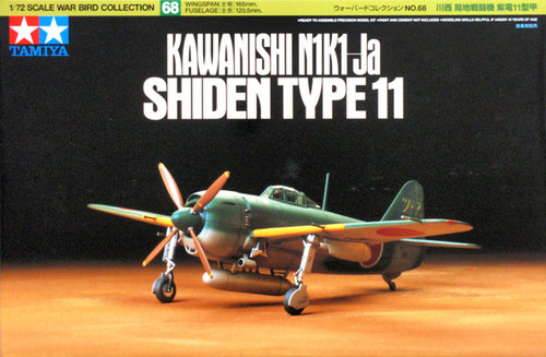 Tamiya 60768 KAWANISHI N1K1-Ja SHIDEN TYPE 11 1/72 Kit