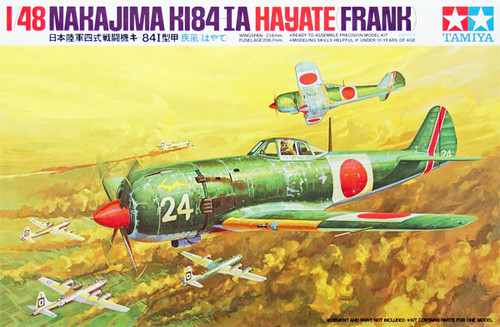 Tamiya 61013 Nakajima KI84-Ia Hayate (Frank) 1/48 Scale Kit