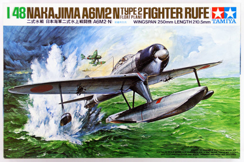 Tamiya 61017 Nakajima A6M2-N Type 2 Fighter (Rufe) 1/48 Scale Kit