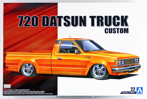 Aoshima 53355 Datsun Truck Custom 1982 (Nissan) 1/24 scale kit