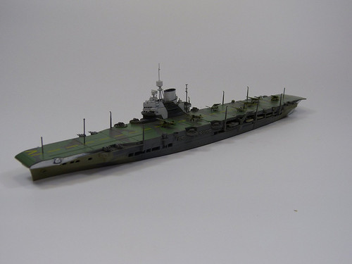Aoshima Waterline 51061 British Aircraft Carrier HMS VICTORIOUS 1/700 scale kit