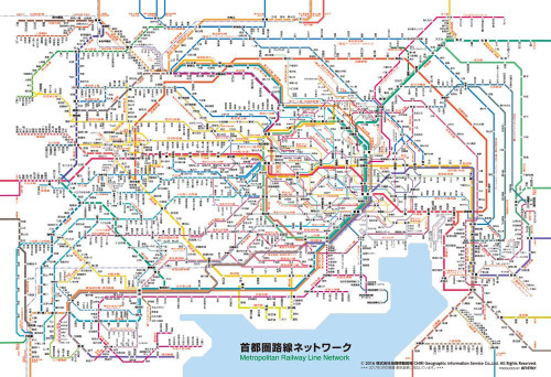 Beverly Jigsaw Puzzle L74-154 Metropolitan Railway Line Network (150 L-Pieces)