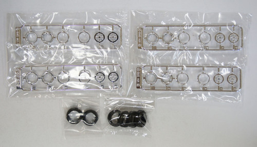 Fujimi TW66 Racing Hart Wheel & Tire Set 14 inch 1/24 Scale Kit