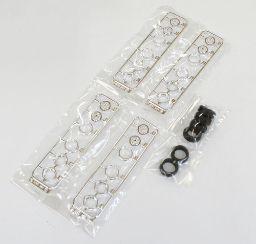 Fujimi TW66 Racing Hart Wheel & Tire Set 14 inch 1/24 Scale Kit