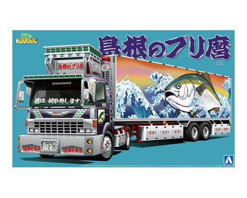 Aoshima 52860 Japanese Decoration Truck Shimane no Burimaro 1/32 scale kit