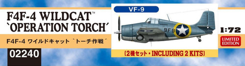 Hasegawa 02240 F4F-4 Wildcat "Operation Torch" 1/72 scale kit