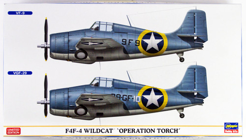 Hasegawa 02240 F4F-4 Wildcat "Operation Torch" 1/72 scale kit