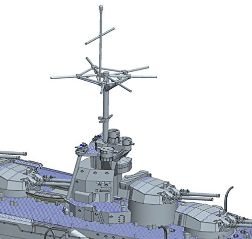 Fujimi TOKU-97 IJN Japanese Battleship Hyuga 1941 1/700 scale kit