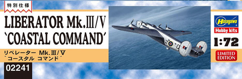 Hasegawa 02241 Liberator Mk.III/V "Coastal Command" 1/72 scale kit