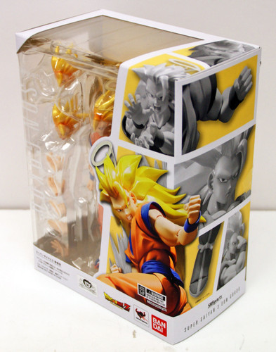 Bandai 149484 S.H. Figuarts Dragon Ball Super Saiyan 3 Son Goku Action Figure