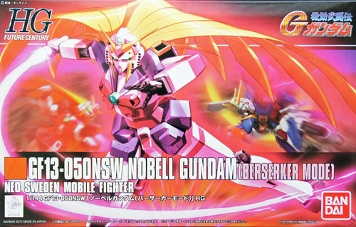 Bandai HGUC 129 GF13-050NSW NOBELL Gundam (BERSERKER MODE) 1/144 Scale Kit