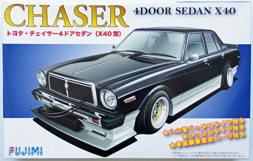 Fujimi ID-173 Toyota Chaser 4 Door Sedan (X40) 1/24 Scale Kit