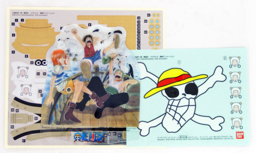 Bandai ONE PIECE GRAND SHIP COLLECTION 178477 Going Merry Memorial Color Ver. Non-scale Plastic Model Kit