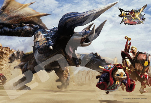 Ensky Jigsaw Puzzle 300-1192 Monster Hunter XX Massacre Demon Diablos (300 Pieces)