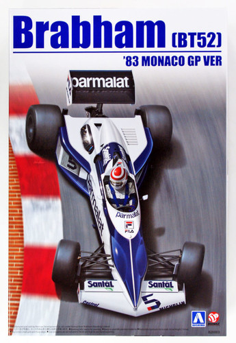Aoshima 98233 Brabham BT52 1983 Monaco GP Version 1/20 Scale Kit