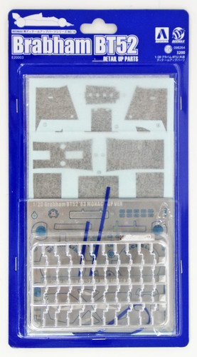 Aoshima 98264 Brabham BT52 Detail Up Parts 1/20 scale