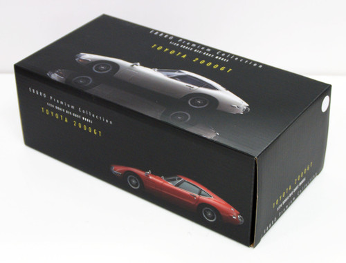 Ebbro 24034 TOYOTA 2000GT (Black) 1/24 Scale