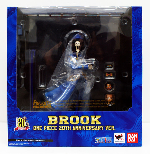 Bandai 177470 Figuarts ZERO Brook One Piece 20th Anniversary Figure