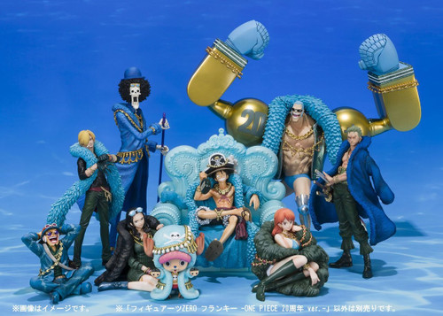 Bandai 177494 Figuarts ZERO Franky One Piece 20th Anniversary Figure
