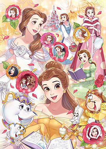 Tenyo Japan Jigsaw Puzzle D-500-476 Disney Beauty and the Beast Belle (500 Pieces)