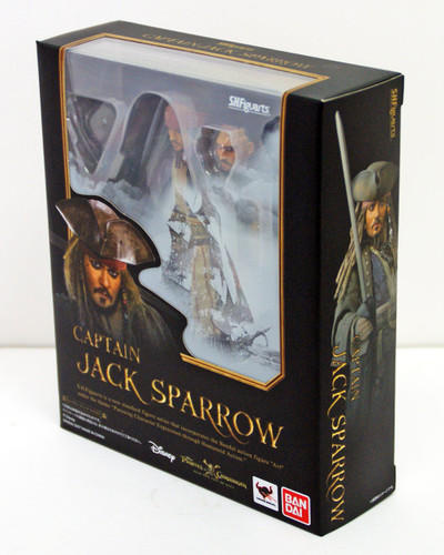 Bandai 147756 S.H. Figuarts Pirates of the Caribbean Captain Jack Sparrow Figure